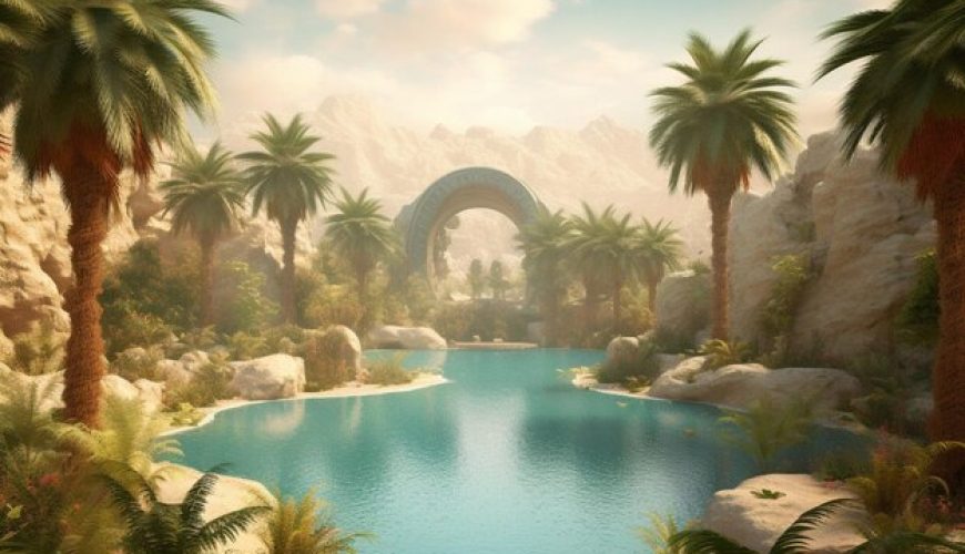 Shopping Paradise in the Desert Oasis