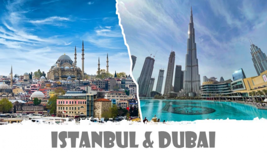 Fly from Istanbul to Dubai with Dubaicallsyou.com